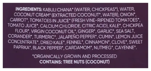 Vista 3 de Maya Kaimal Todos los días Chana Ccnt Kale 10 OZ