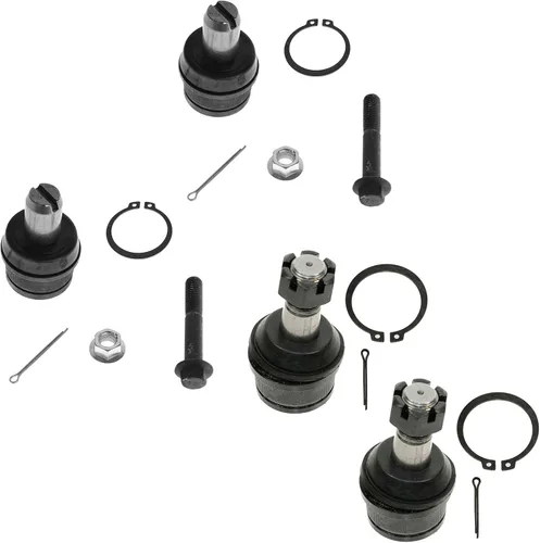 Vista 77 de TRQ Juego de juntas esféricas delanteras superior e inferior para lado del conductor y del pasajero Compatible con Acura TL 2009-2014 Acura TSX