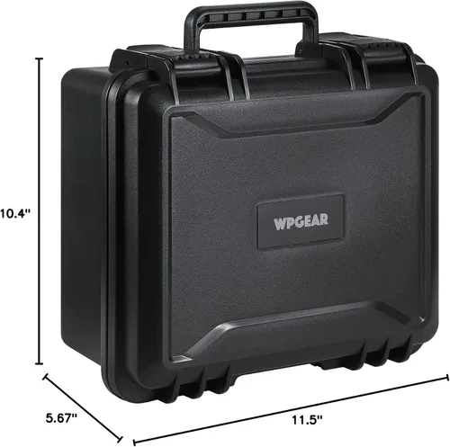 Vista 8 de WPGEAR Caja de Almacenamiento Impermeable Toploader para Portador de Tarjetas Rígidas de 3" x 4" 35PT, Estuche para Tarjetas Coleccionables que