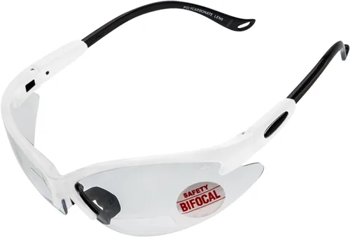 Vista 13 de Spits Eyewear Gafas de seguridad bifocales o inferiores de caza con varias opciones de lente y marco azul (blue frame)