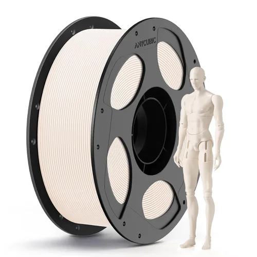 Vista 6 de ANYCUBIC - Filamento PLA para impresora 3D de 1.75 mm (1/16 pulgadas), RFID, precisión dimensional de +/- 0.02 mm, bobina de 2.2 libras), color 0.2
