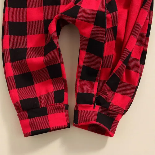 Vista 7 de Mameluco de Navidad para bebé, niña, niño, ropa de manga larga con capucha, overol de Navidad para bebé, primer traje de Navidad