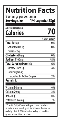 Vista 2 de Canterbury Naturals Mezcla de sopa artesanal, mezcla de sopa de fideos con pollo, sin OMG, hace 8 porciones, bolsa de 6.5 onzas (paquete de 3)