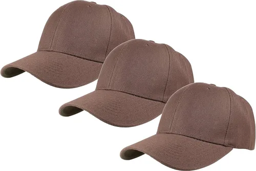 Vista 84 de Gelante - Gorra lisa de béisbol ajustable con correa trasera (3 unidades)