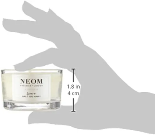 Vista 6 de NEOM - Vela de viaje Happiness, 4.41 oz Neroli, mimosa y limón Vela de aceite esencial