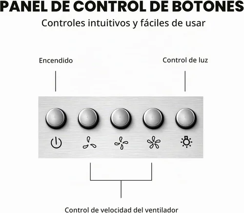 Vista 17 de COSMO UC30 Campana extractora con conductos debajo del gabinete de 29.5 pulgadas, ventilación sobre la estufa, ventilador de 3 velocidades, filtros