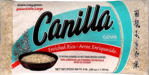 Vista 10 de Goya Foods Canilla - Arroz blanco de grano extra largo, 1 libra (paquete de 30)