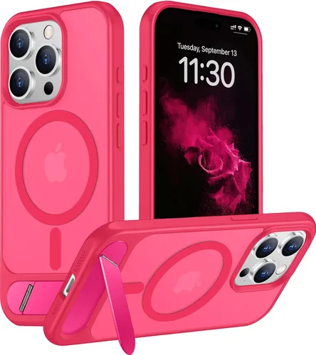 Vista 259 de Funda para iPhone 11 con compatibilidad magnética, [Soporte invisible incorporado][Compatible con MagSafe]