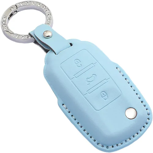Vista 13 de Funda para llavero Volkswagen, funda para llavero Volkswagen VW Jetta Beetle Bora Eosvw Rabbit up Caravelle Multivan Santana Skoda Accesorios Tipo A