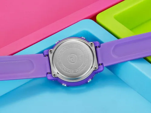 Vista 5 de Relojes digitales para mujer, pantalla LED, correa de silicona, reloj militar, multifunción, impermeable, alarma, cronómetro, retroiluminación LED