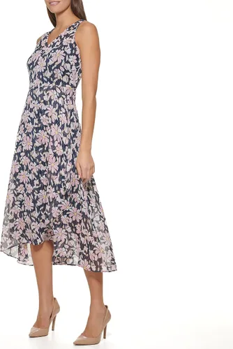 Vista 2 de Tommy Hilfiger Mujer sin mangas Pretty Woman Dot Chiffon Maxi