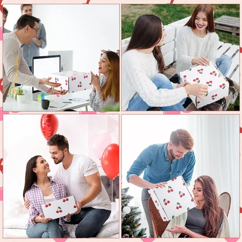 Vista 6 de Landical - Juego de regalo de 59 piezas de cereza rosa para mujer