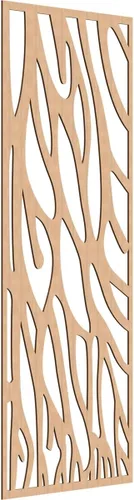 Vista 88 de 9 3/8"W x 24 3/8"H x 1/4"T Bristol Decorativos Paneles de Pared de Madera Calado, Cereza