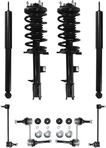 Vista 17 de Amortiguador compatible con el puntal cargado delantero y trasero Ford Transit Connect 2010-2013