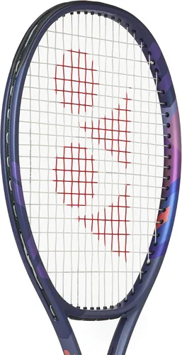 Vista 5 de YONEX Percept - Raqueta de tenis 100D para adultos, nivel intermedio/avanzado, cuerdas de alto control de 18 x 19, azul marino medianoche