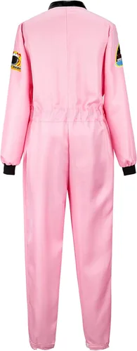 Vista 3 de Disfraz de astronauta para adulto, para mujer, traje completo de Zhitunemi