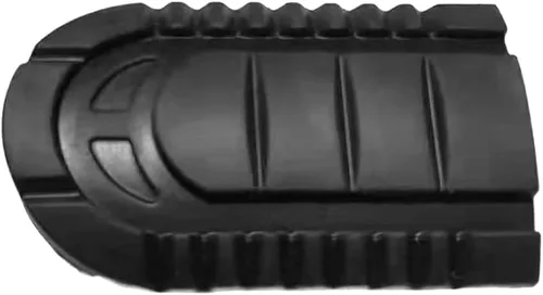 Vista 4 de Reposapiés de motocicleta Estriberas delantera izquierda derecha para Benelli TRK502 BJ500GS-A TRK 502 251 Reposapiés Pedales Reposapiés de goma 1