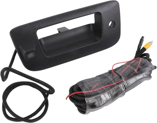 Vista 3 de Cámara de visión trasera con manija de puerta trasera para Chevy Silverado/GMC Sierra 1500 2007-2013 2007-2014 Chevy Silverado/GMC Sierra 2500/3500