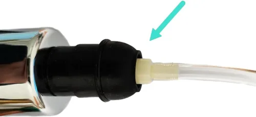 Vista 5 de Bomba de vacío manual de repuesto con tubo de manguera de extensión Bomba de mano para terapia de ventosas