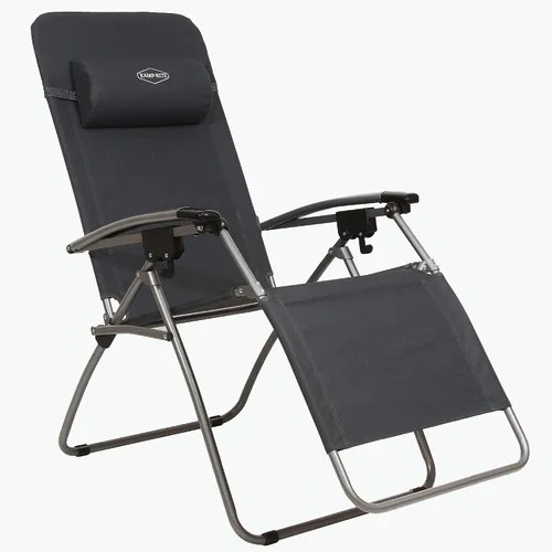 Vista 11 de Kamp-Rite Silla de césped de playa reclinable plegable para exteriores con Azul
