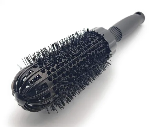 Vista 2 de Lado Pro Cepillo térmico para cabello Black Dome de 2.5 pulgadas #1240