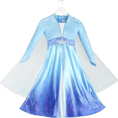 Vista 5 de Disfraz de Elsa de Disney Frozen 2 para niñas