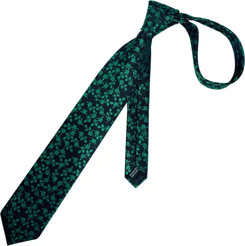 Vista 126 de Alizeal Mens 3.15inches Leaf Flower Pattern Tie with Floral Pocket Square Set