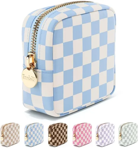 Vista 36 de Bolsa de Maquillaje de Viaje Embla Bolsa de Artículos de Aseo de Viaje, Negro, Mini, Mini