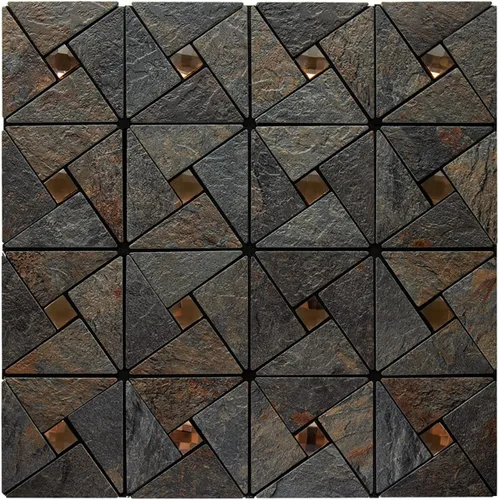 Vista 14 de DICOFUN 1 hoja de azulejo adhesivo de mármol gris para salpicaduras, azulejos de metal mixto con astillas plateadas para cocina y baño, adhesivo