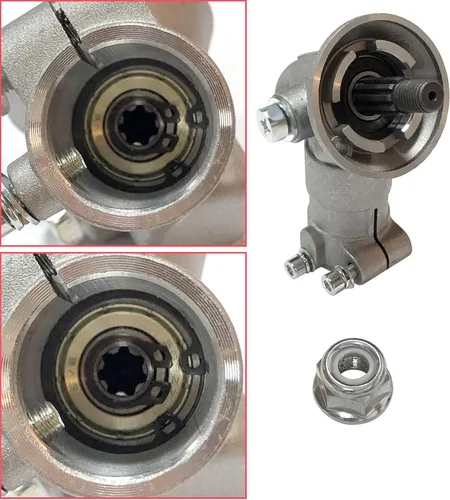 Vista 3 de 537199201 Cabezal de engranaje de recortadora de repuesto para Husqvarna 525RX 525LK 525LS 525L 525LX 525RJD 525RJX 525RK 525RS 525RXT 535LST