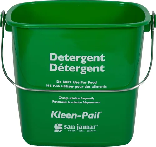 Vista 2 de SANKP97GN - Cubo de limpieza San Jamar Kleen-Pail, 3 cuartos de galón, color verde