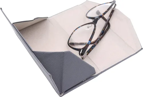 Vista 115 de Real Sic Funda para lentes de sol para hombres y mujeres, soporte magnético plegable para lentes de sol, inspirado en el color sólido
