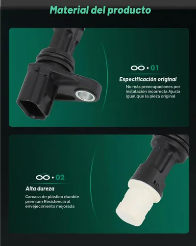 Vista 4 de SCITOO Sensor de manivela Sensor de posición del cigüeñal Compatible con Honda Odyssey Accord para Acura RDX 37500R40A01 PC813 para Honda