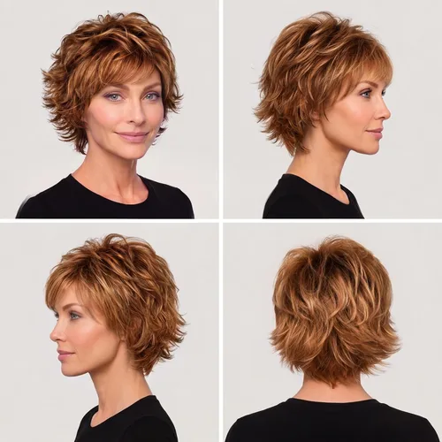 Vista 4 de Hairuwear Raquel Welch Colección VOLTAGE R10 Peluca
