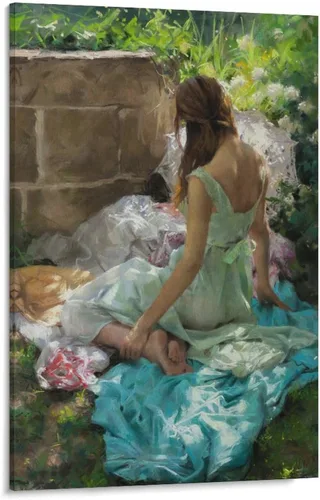 Vista 16 de Vicente Romero Redondo - Póster de pinturas artísticas de pared (32) marcos de fotos, regalos, lienzo, arte de pared, impresiones decorativas