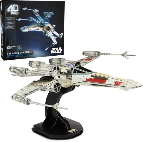 Vista 19 de 4D Build Star Wars Deluxe Venator Class Star Destroyer - Kit de modelo 3D, coleccionables de Star Wars y decoración de escritorio, rompecabezas