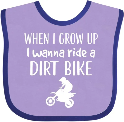 Vista 13 de inktastic Babero para bebé de motocross Future Dirt Biker