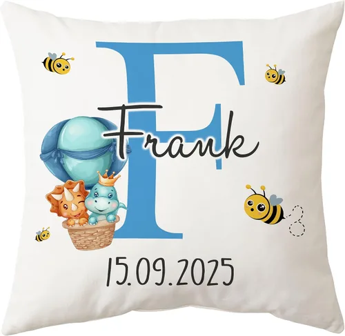 Vista 9 de Hyturtle Almohada personalizada para niños y niñas (inserto incluido)
