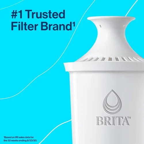Vista 7 de Brita Jarra de filtro de agua grande + repuesto de filtro de agua estándar Brita