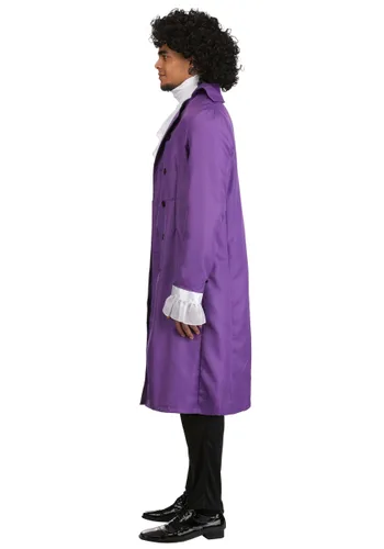 Vista 9 de Disfraz de Leyenda del Rock Morado para Hombre Multicolor