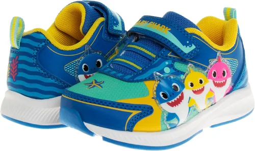 Vista 5 de Nickelodeon Baby Shark - Santiago of The Seas - Blues Clues - Tenis ligeros y transpirables para niños (talla 6 12)