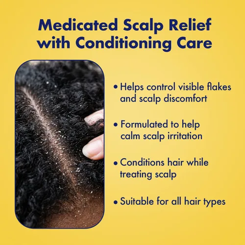 Vista 2 de Acondicionador Sulfur8 medicado regular, fórmula anticaspa para cabello y cuero cabelludo, 2 oz, paquete de de 1