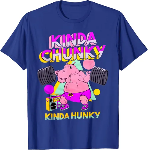 Vista 20 de Kinda Chunky Kinda Hunky, camiseta de gimnasio para culturismo, Negro