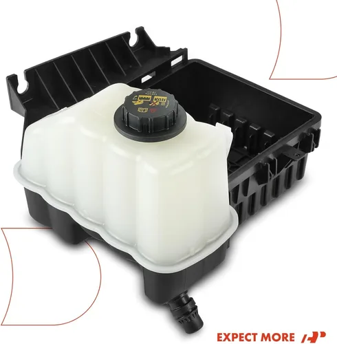 Vista 9 de A-Premium Tanque de expansión de recuperación de desbordamiento de refrigerante del motor [con tapa] compatible con Ford F-250 Super Duty, F-350
