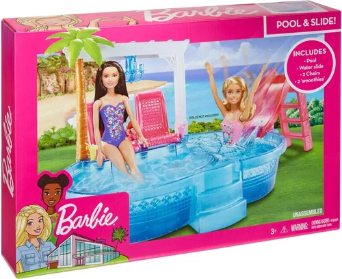 Vista 2 de Barbie Glam Pool Piscina, Multicolor