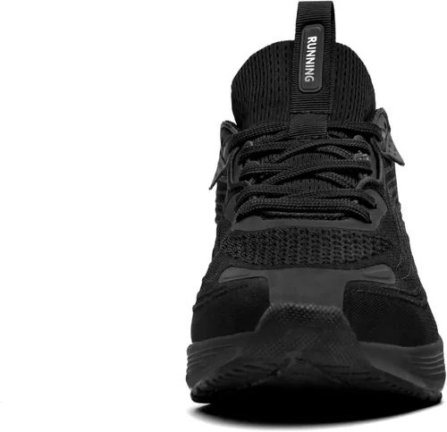 Vista 3 de IIV Zapatos deportivos para correr con aire para hombre, estilo casual, para caminar, atléticos, gimnasio, a la moda, ligeros, sin cordones