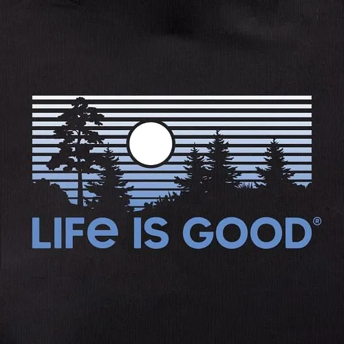 Vista 2 de Life is Good Camiseta activa para mujer