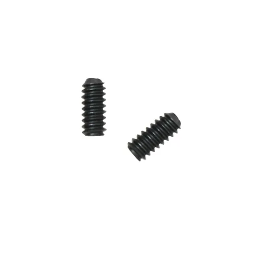 Vista 3 de Juego de 25 tornillos hexagonales de acero al carbono de 4-40 x 1/4 pulgadas con llave hexagonal, color negro