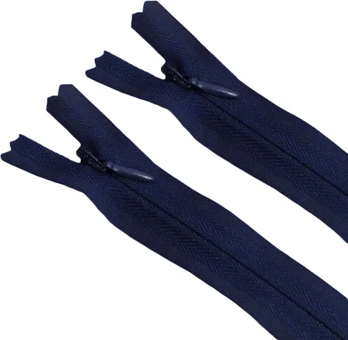 Vista 14 de Seeking ROAM Cremalleras invisibles, bobina de nailon, #3, 2 piezas (negro, 6 pulgadas)