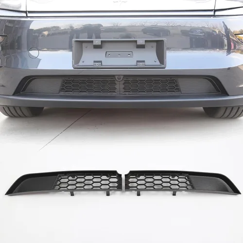 Vista 7 de FASTCHE Rejilla de malla frontal compatible con Tesla Model 3, rejilla de ventilación de entrada de aire, repuesto para accesorios Tesla Model 3
